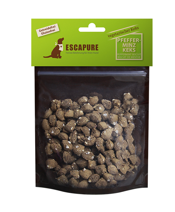 Escapure Pfefferminz Keks 150g