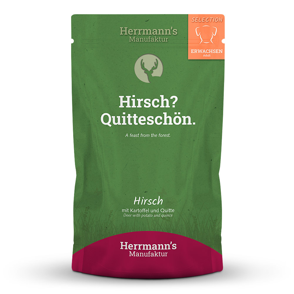 Herrmann's Selection Adult Hirsch mit Kartoffel