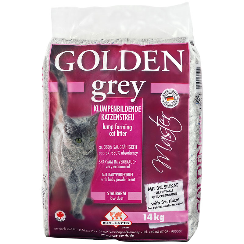 Golden grey Master Katzenstreu 14kg