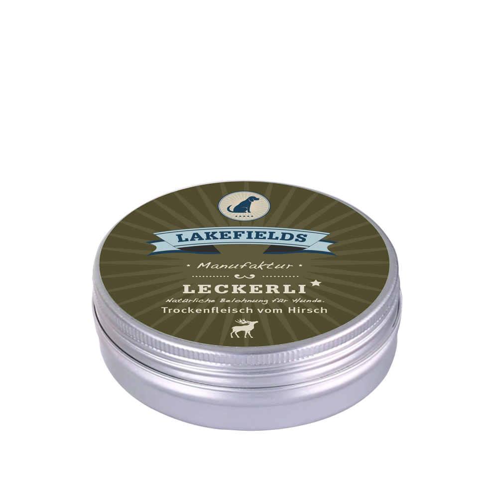 Lakefields Leckerli Trockenfleisch Wild