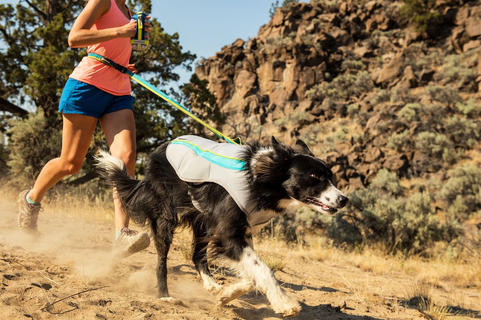 Ruffwear Swamp Cooler Cooling Vest Graphite Gray Ruffwear Swamp Cooler Cooling Vest Graphite Gray