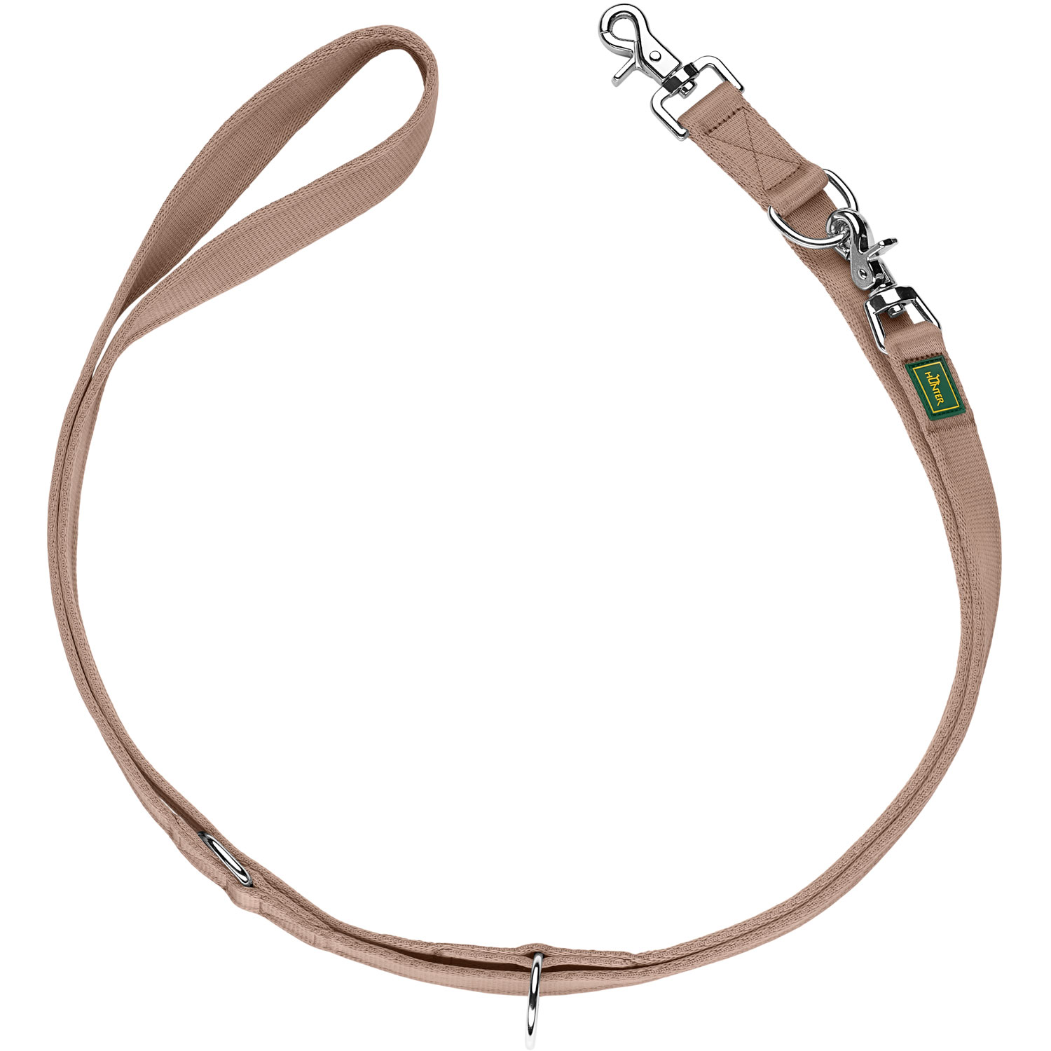 Hunter Verstellbare Führleine Inari beige