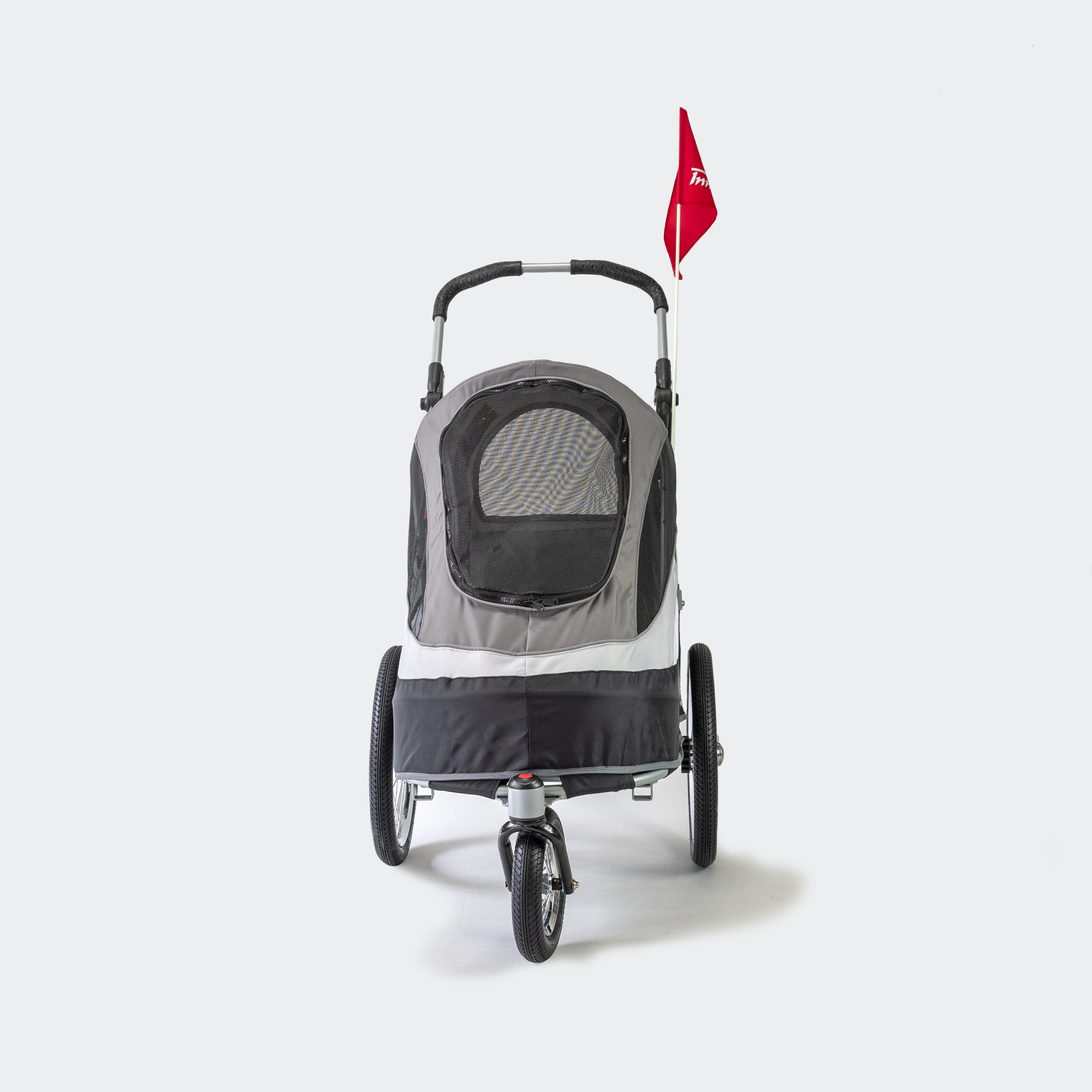 InnoPet Sporty Trailer schwarz/silbergrau