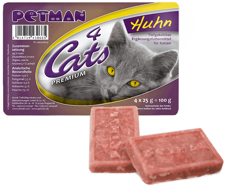 Petman 4Cats BLISTER 100g