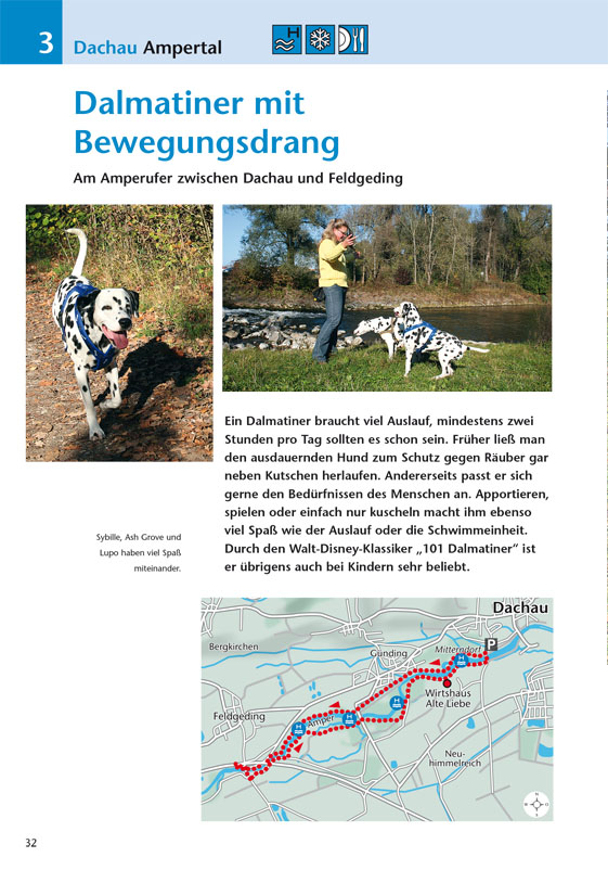 FrischluftVerlag - Die schönsten Wanderungen mit Hunden in Oberbayern [M. Reimer und K. Baur]