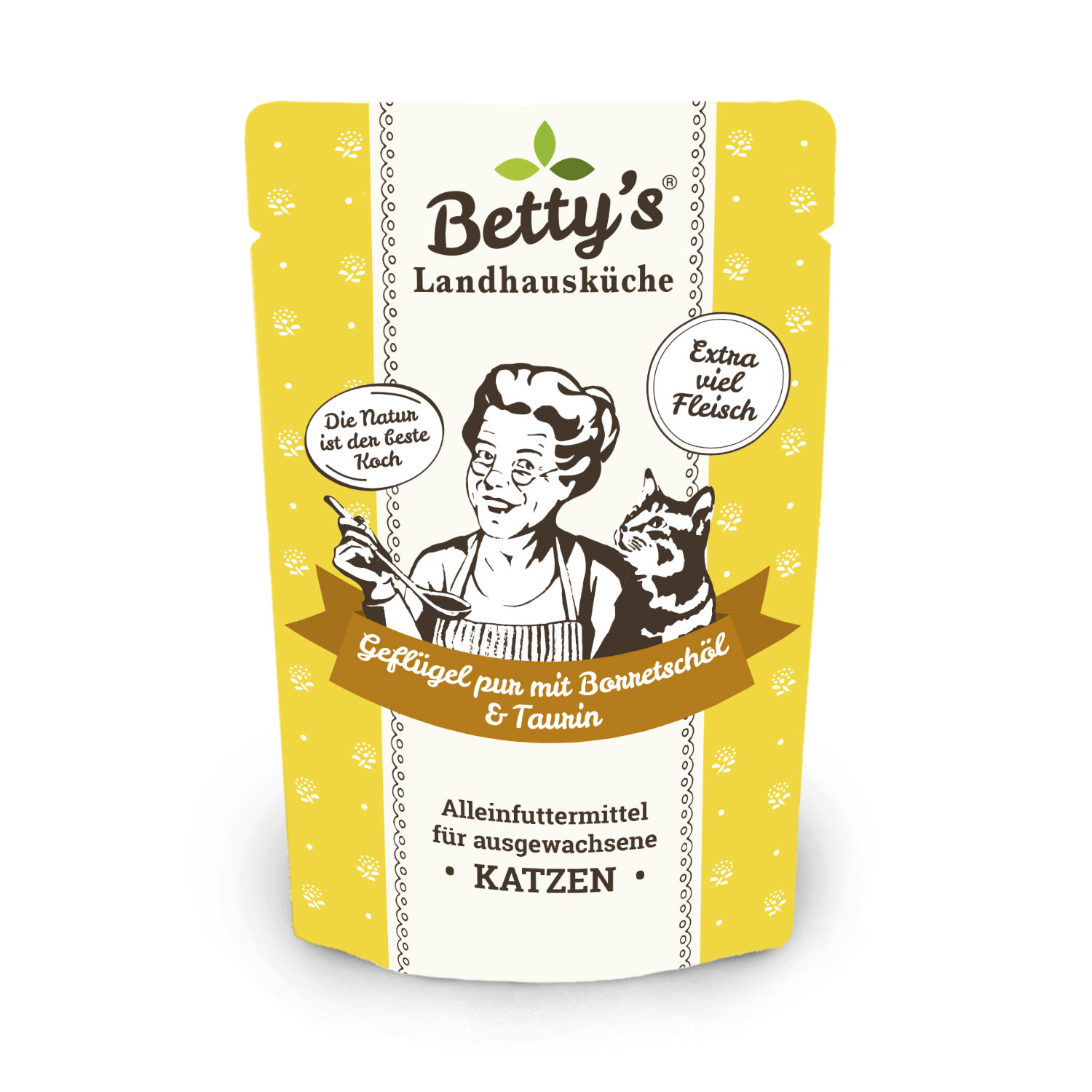 Betty's Landhausküche Katze Frischebeutel 100g