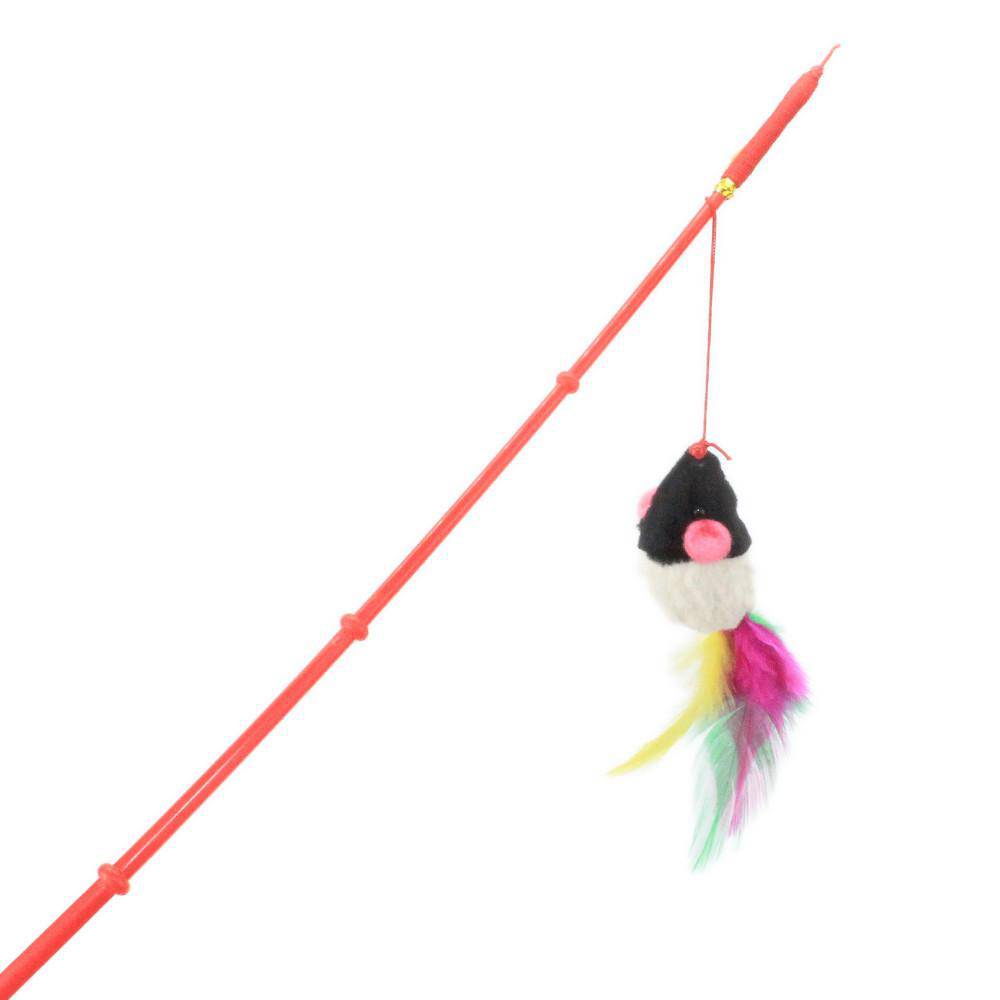 Koch Angelrute 45cm mit Kurzhaar-Pelzmaus45cm