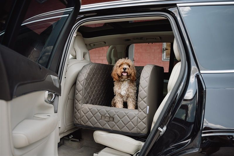 Dogstyler Autositz Excellent Italian grau