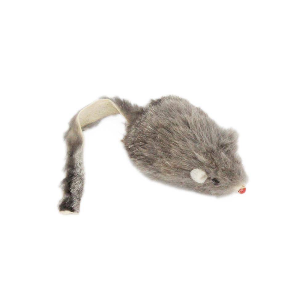 Koch Pelzmaus grau (Pappmaché mit Catnip)