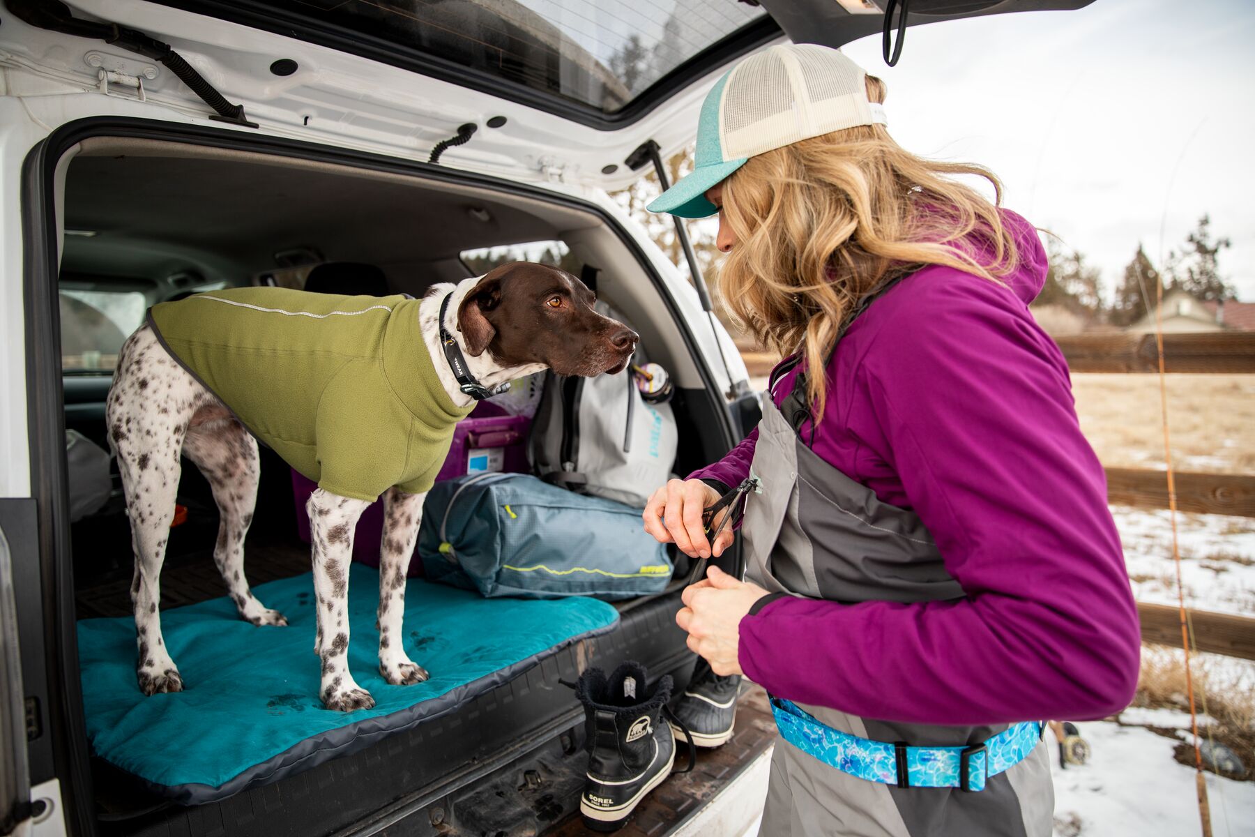 Ruffwear Mt. Bachelor Pad Tumalo Teal