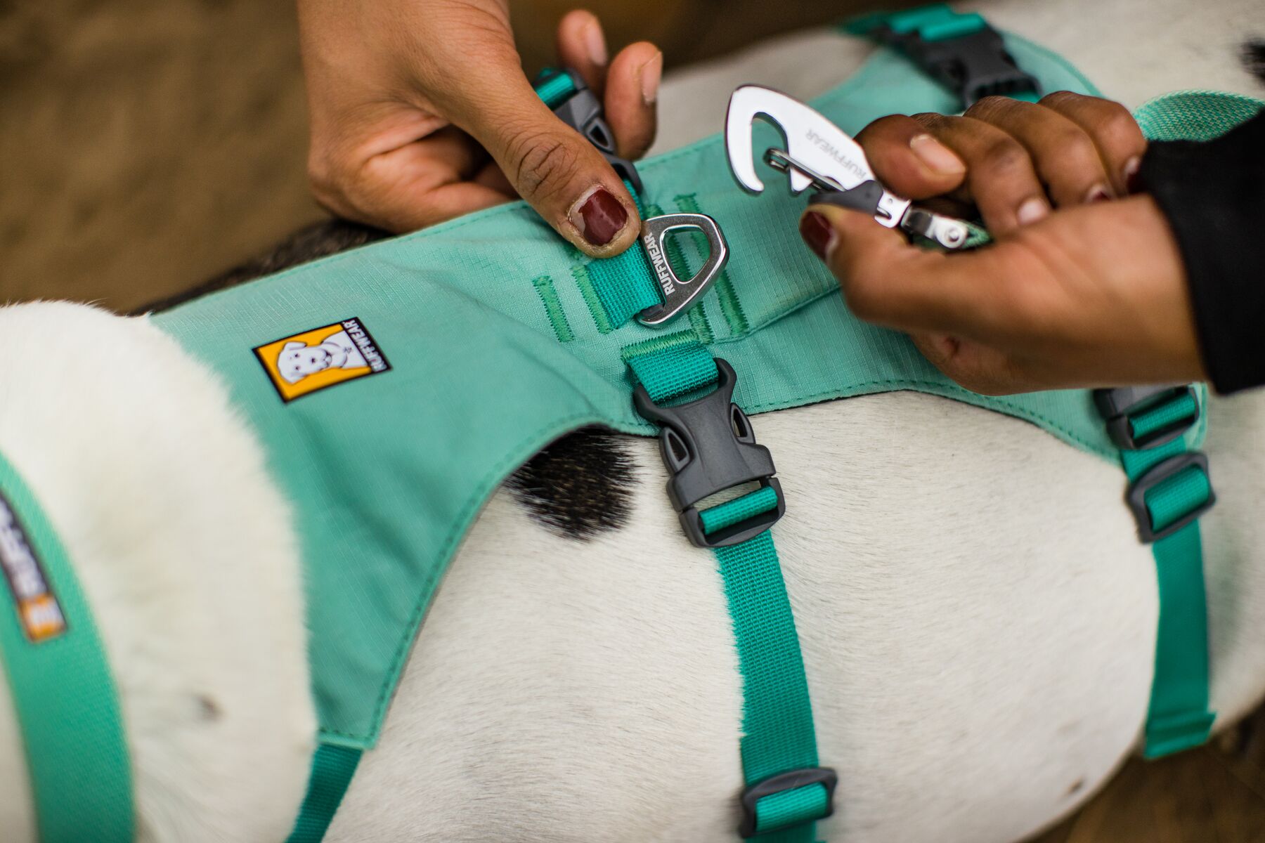 RuffWear Flagline™ Harness Sage Green