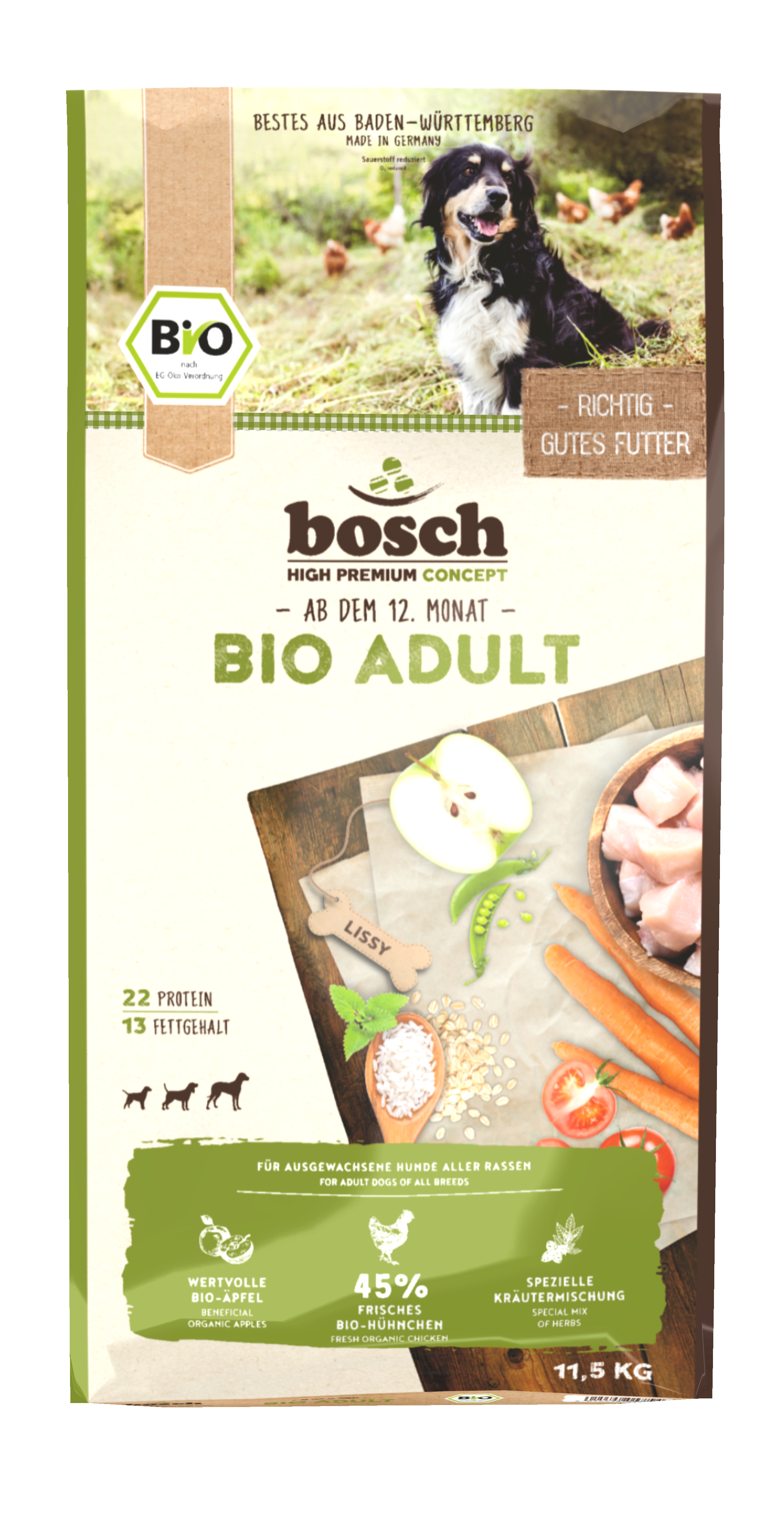 Bosch Bio Adult Hühnchen+Apfel