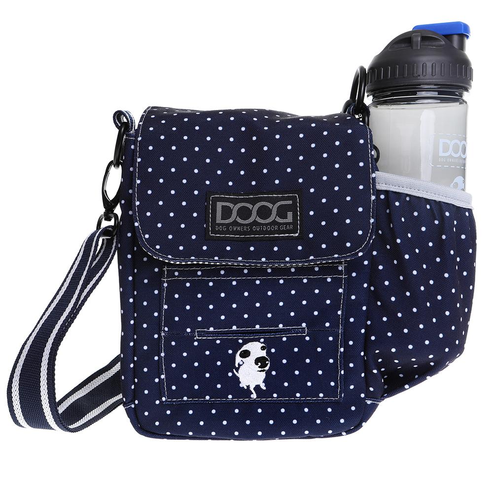 DOOG Shoulder Bag Stella navy/polka dot