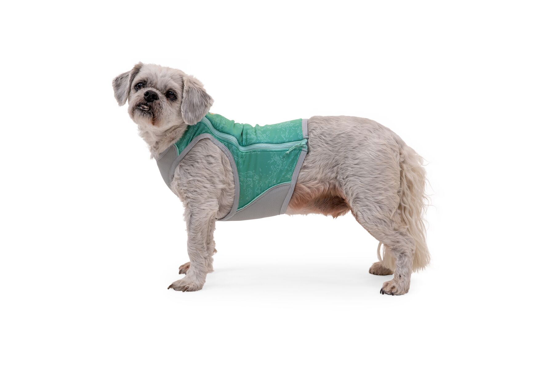 RuffWear Swamp Cooler Zip Vest Aurora Teal