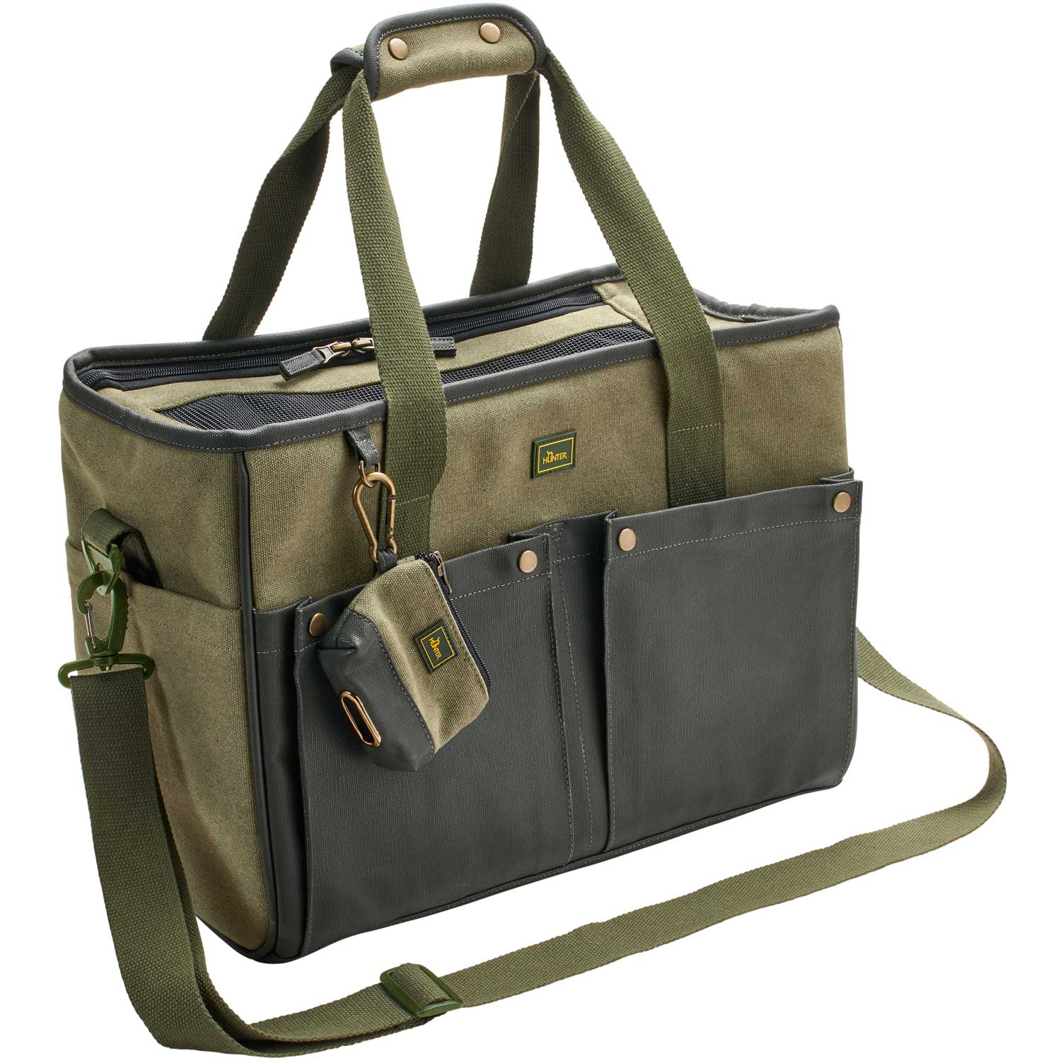 Hunter Tragetasche Madison khaki 40x20x30cm