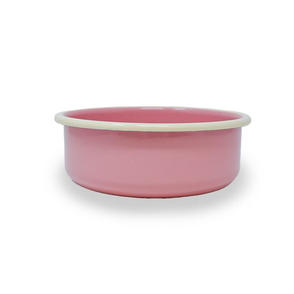 Lill's Futternapf aus Emaille Nele Pink Berry