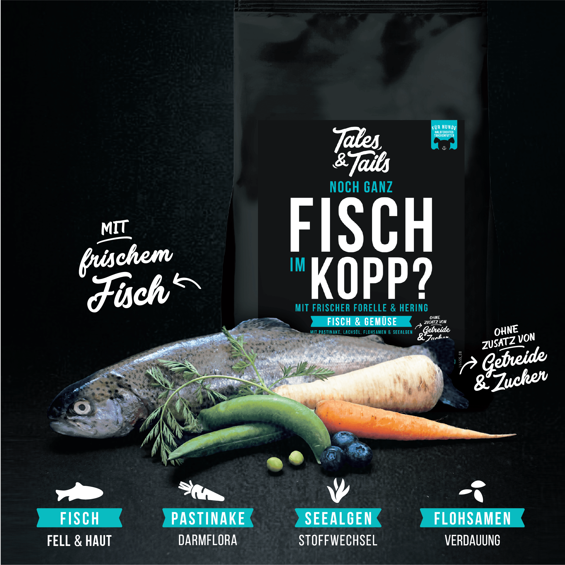 Tales&Tails Fisch im Kopp