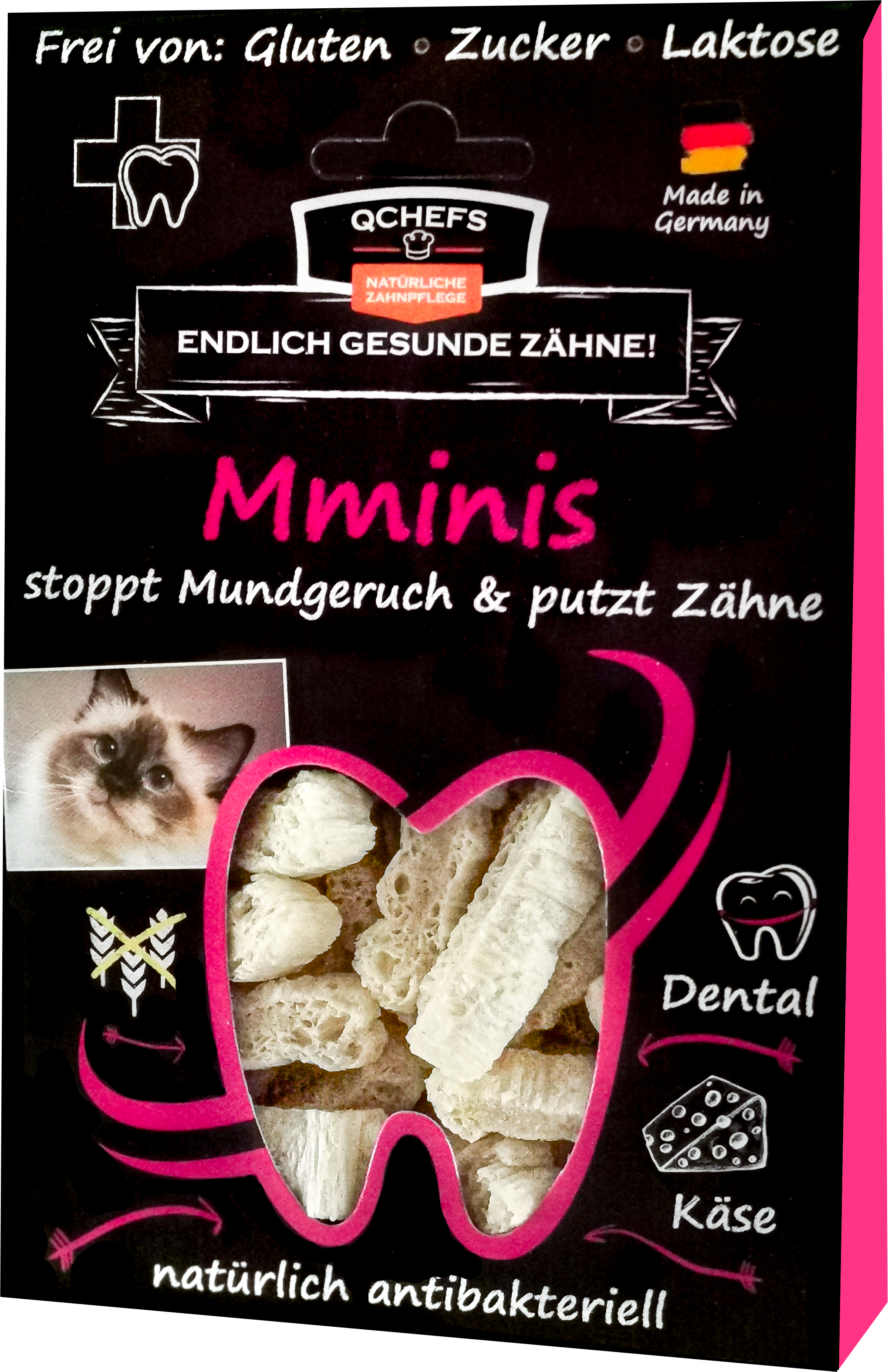 QChefs Mminis für Katzen 60g