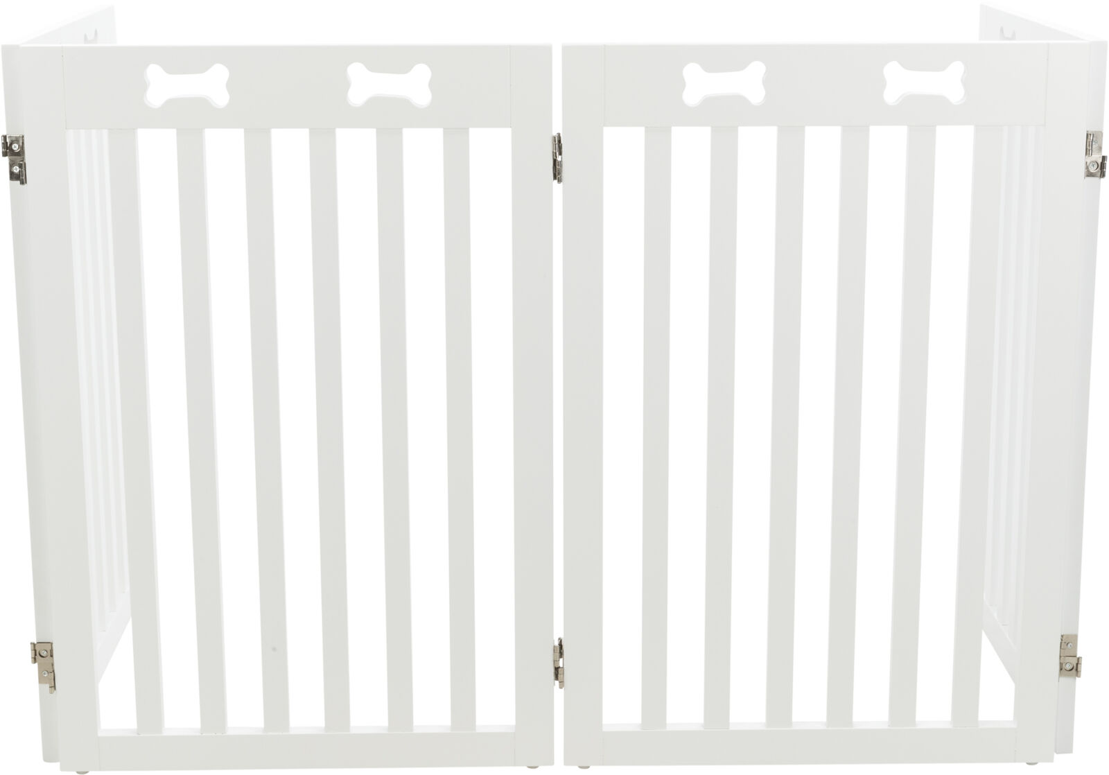 Trixie Absperrgitter, MDF, 4-teilig 60-160 × 75 cm, weiß Trixie Absperrgitter, MDF, 4-teilig 60-160 × 75 cm, weiß