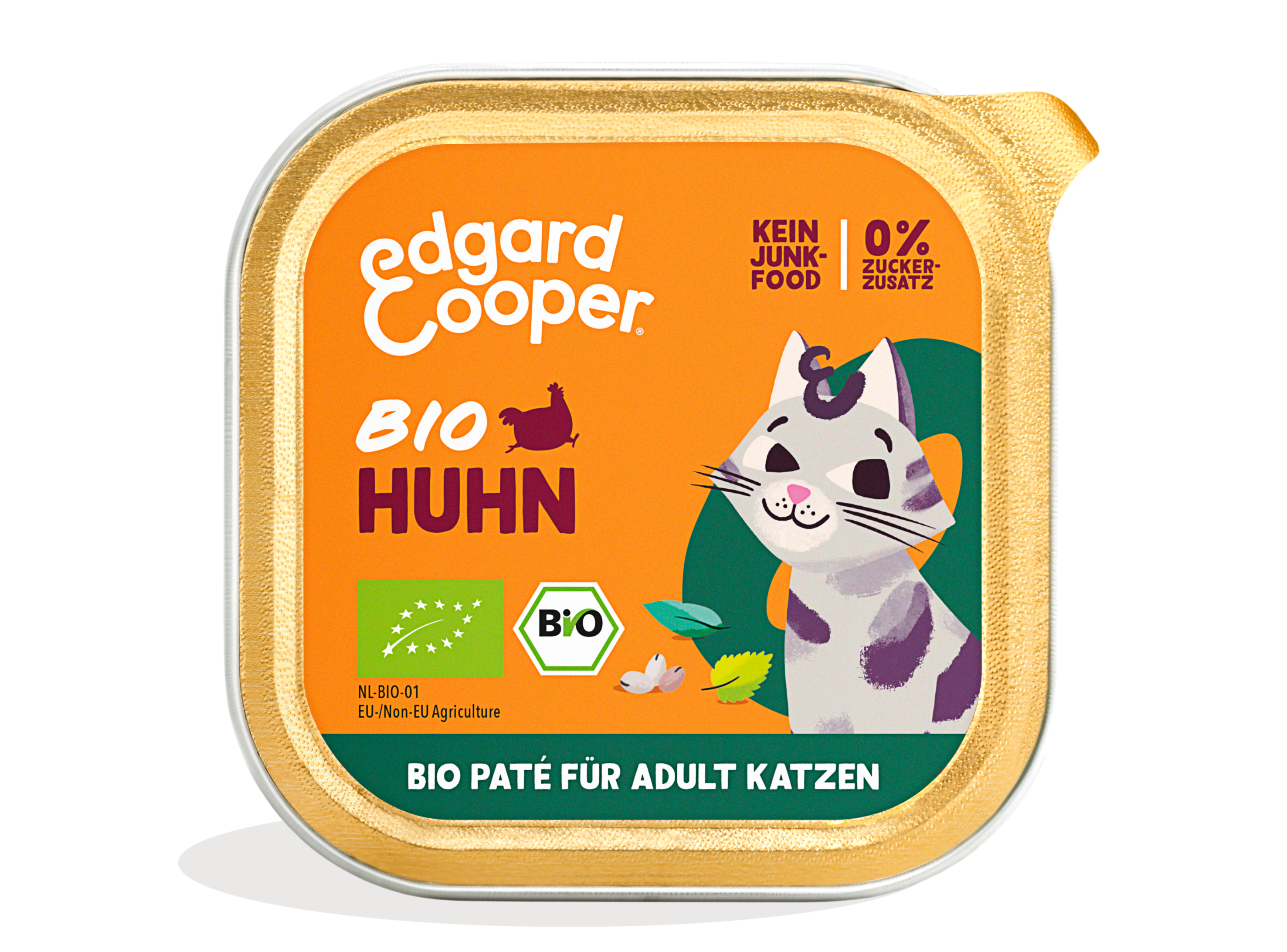 Edgard & Cooper Katzenfutter BIO-Paté (Schale)