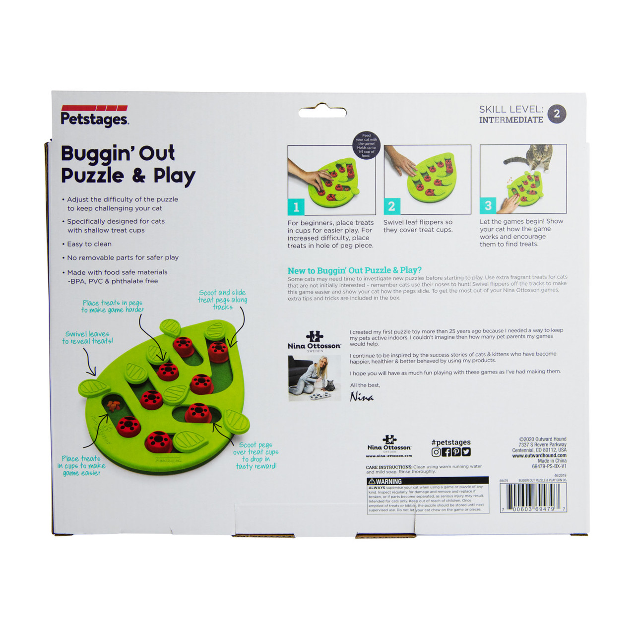 Catstages Puzzle & Play Buggin Out
