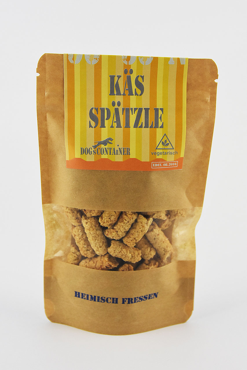 DogsContainer Kässpätzle vegetarisch