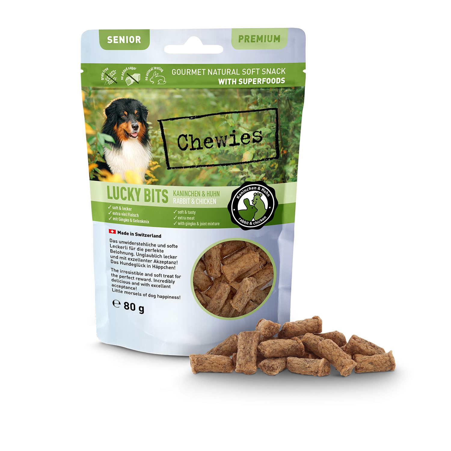 Chewies Lucky Bits SENIOR 80g