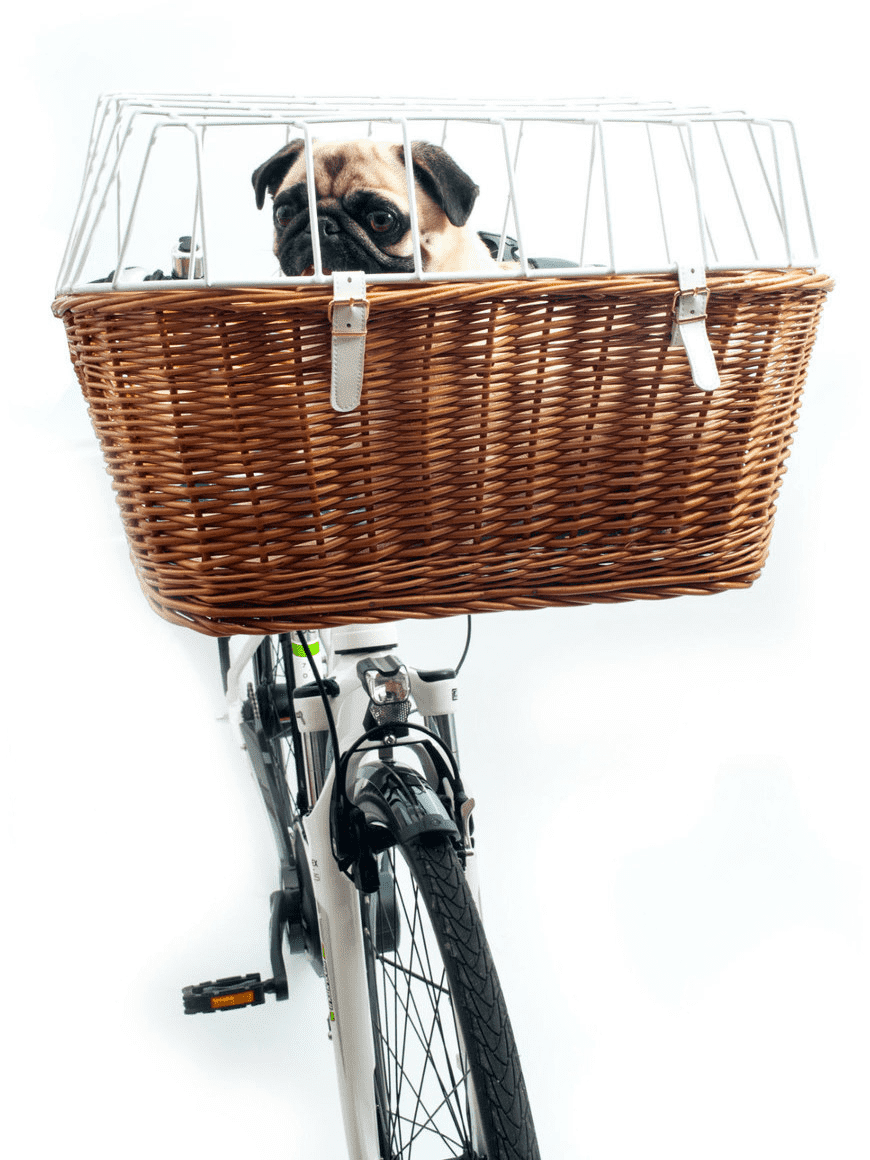 Aumüller Fahrradkorb komplett für Rahmenmontage 53x40x25/46cm