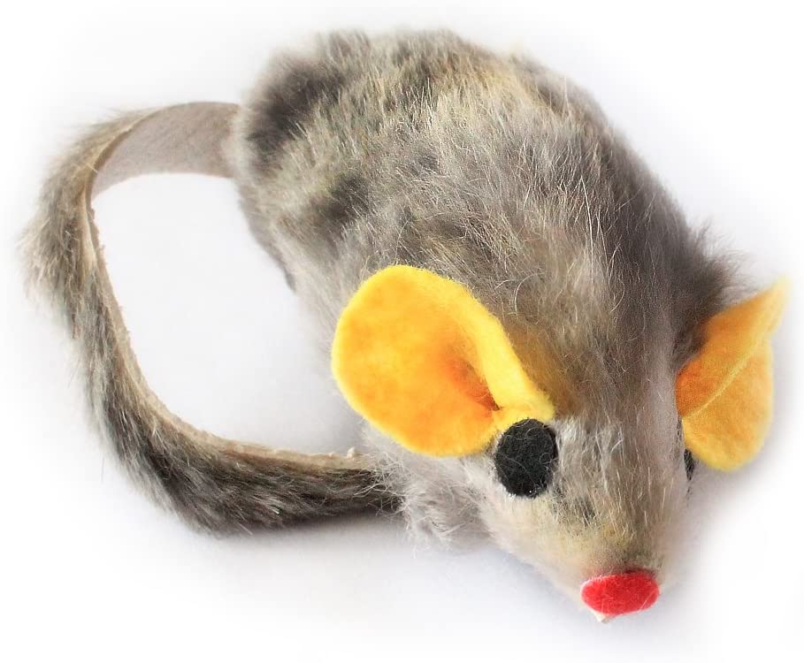 Koch Große-Ohren-Maus 7cm mit Rassel