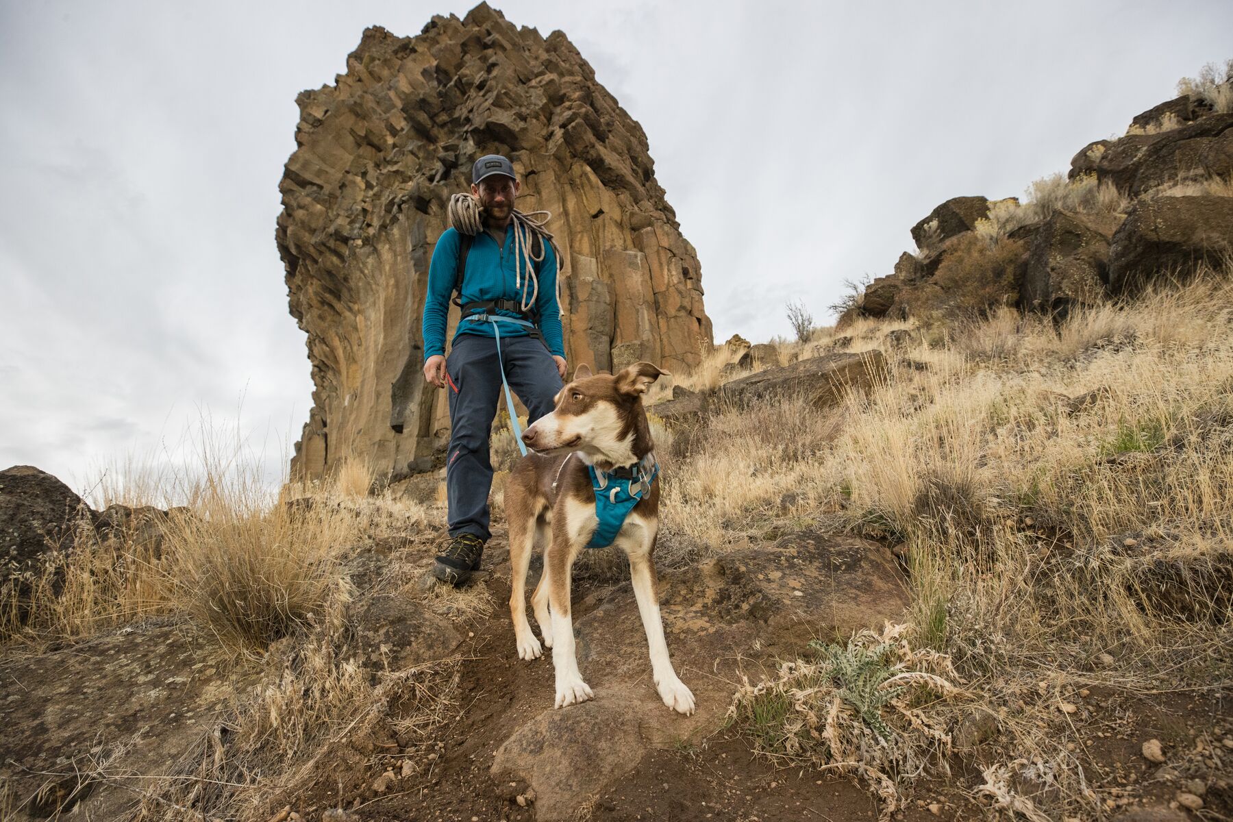 RuffWear Flagline™ Leash Blue Dusk