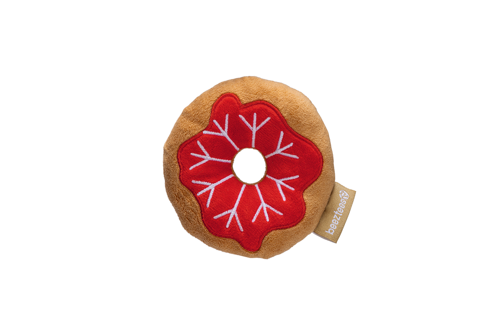 Beeztees Hundespielzeug Weihnachts-Donuts ⌀12cm