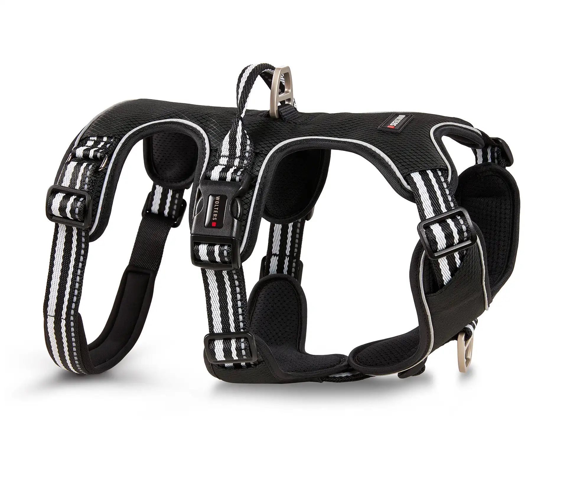 Wolters Geschirr Active Pro No Escape schwarz/silber