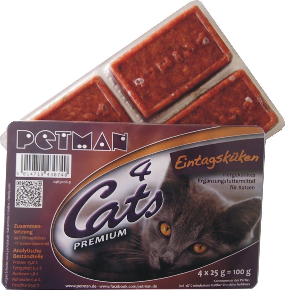 Petman 4Cats BLISTER 100g