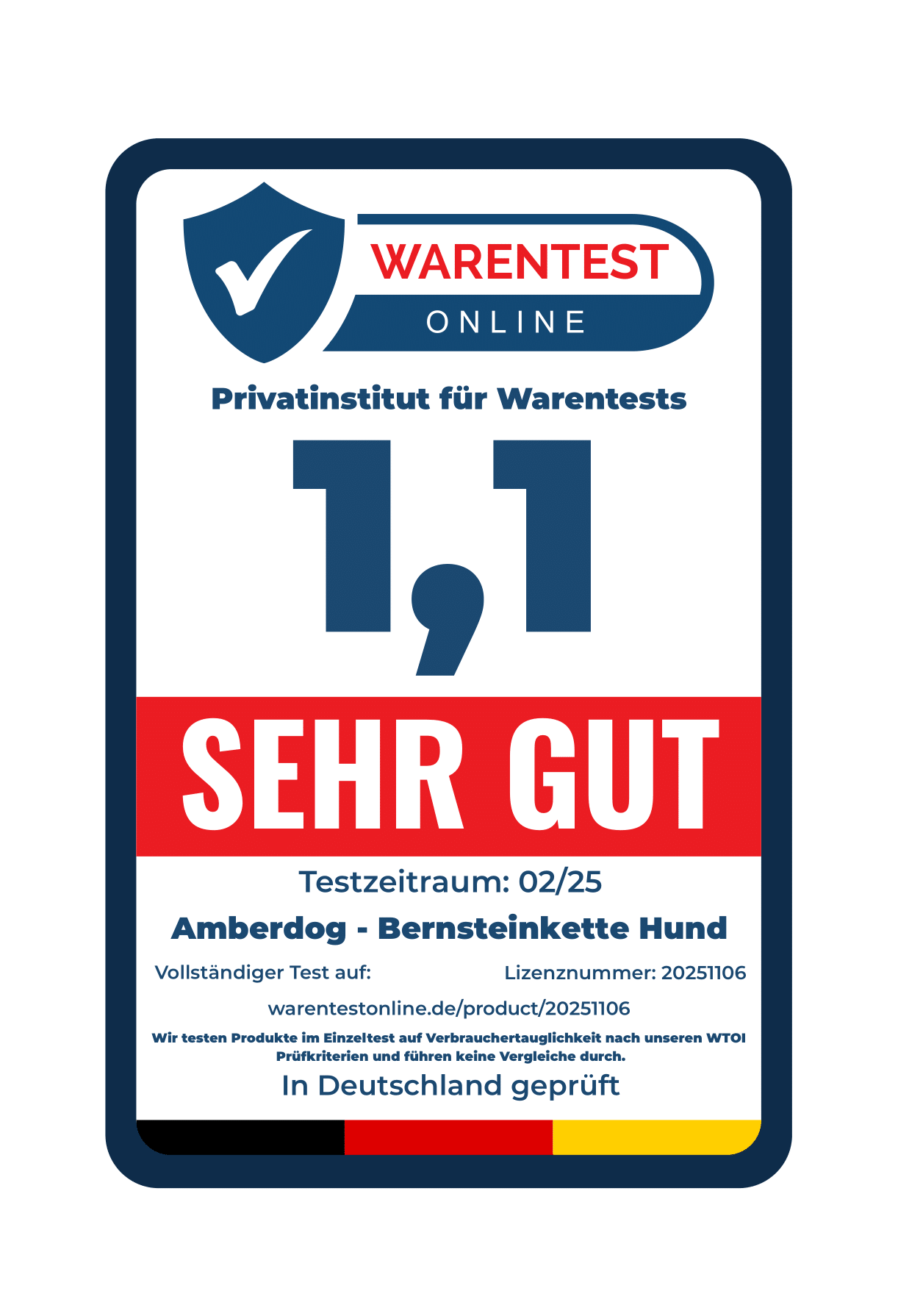 Amberdog® Bernsteinkette Sonne