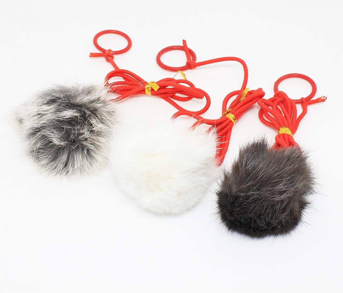 Koch Fellball 5cm mit Gummischnur & Öse