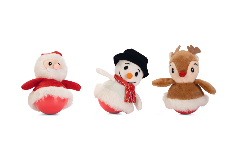 Beeztees Katzenspielzeug Xmas Wobbler 10cm