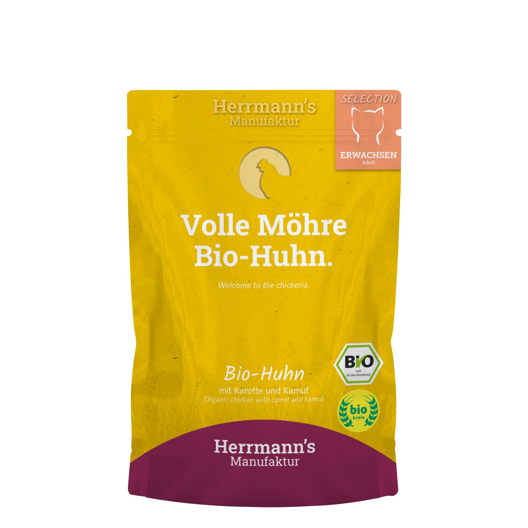 Herrmann's Katzen-Menü - 100g Pouchbeutel