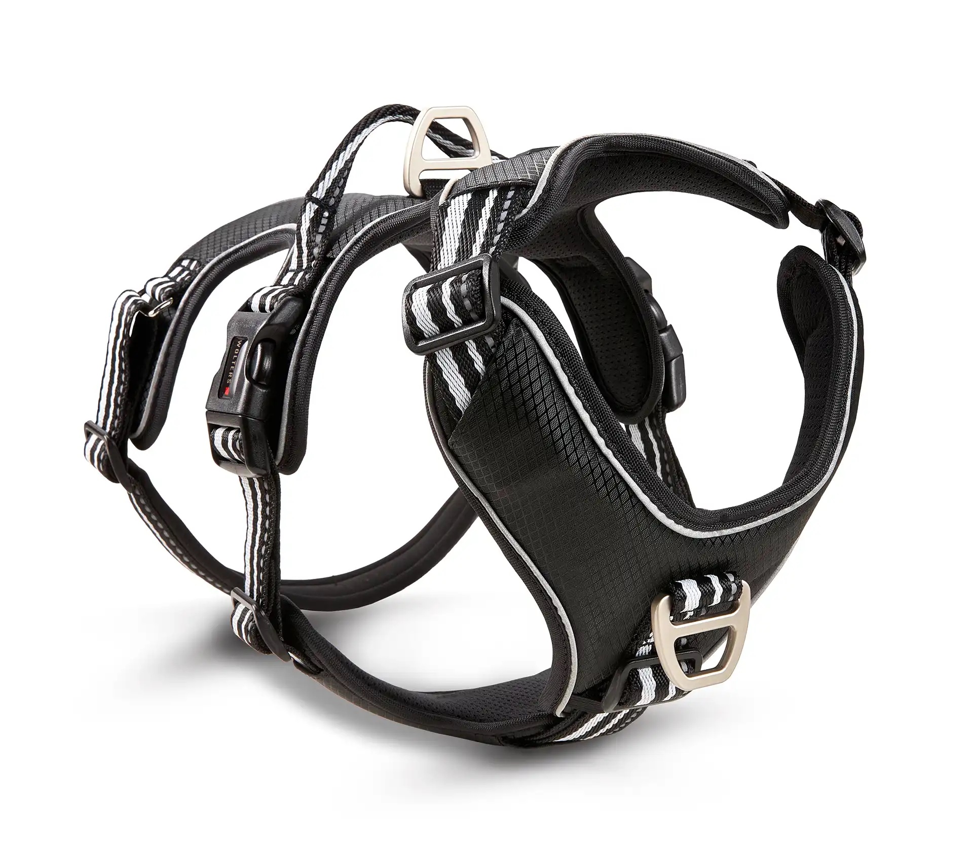 Wolters Geschirr Active Pro No Escape schwarz/silber
