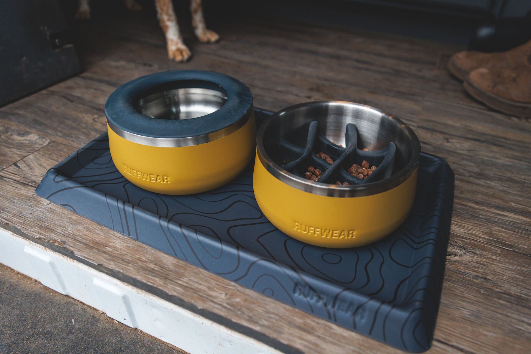 Ruffwear Basecamp™ Slow Feeder Insert Basalt Gray