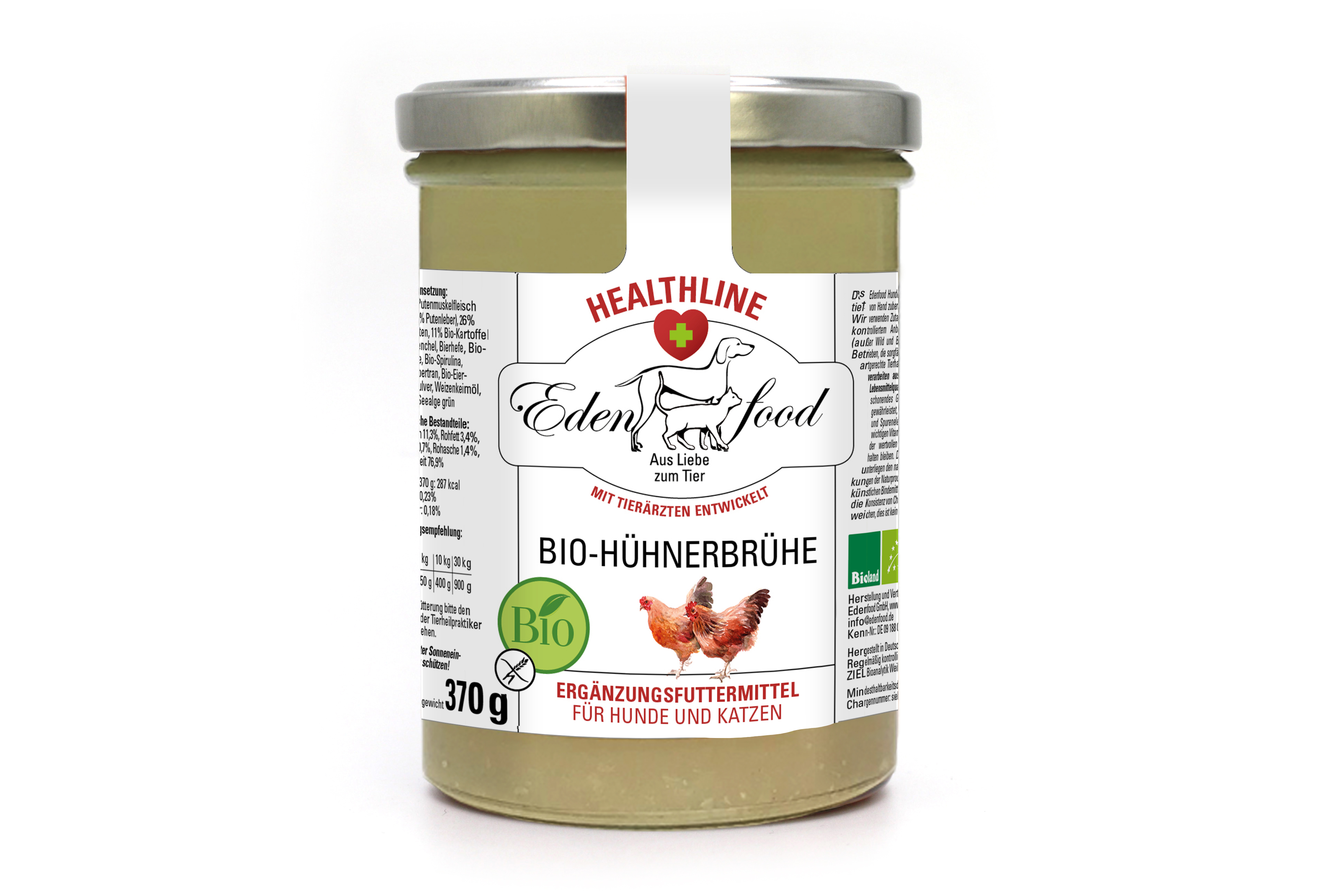 Edenfood Healthline Bio-Hühnerbrühe 370g