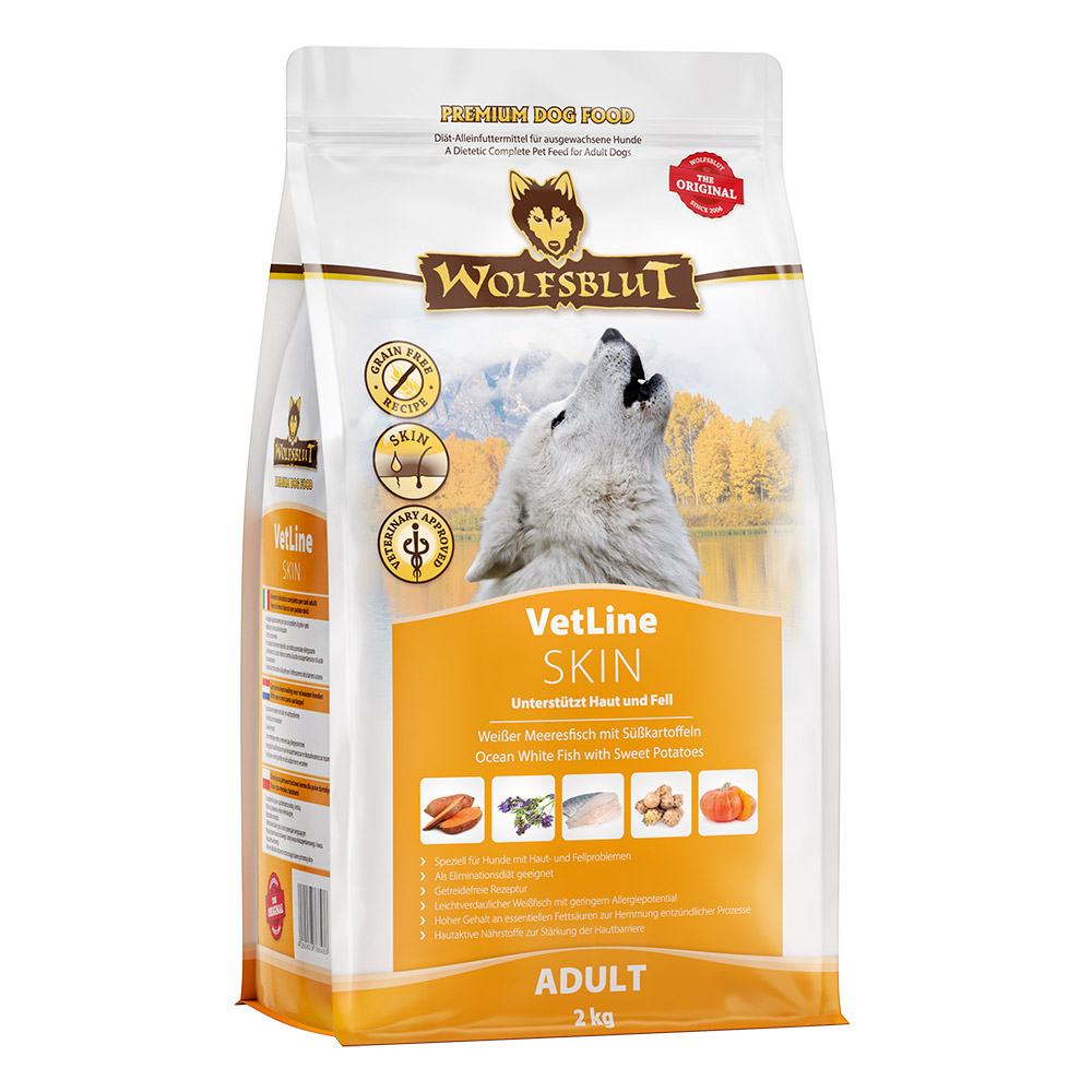 Wolfsblut Vetline Skin & Coat Weißfisch 2kg