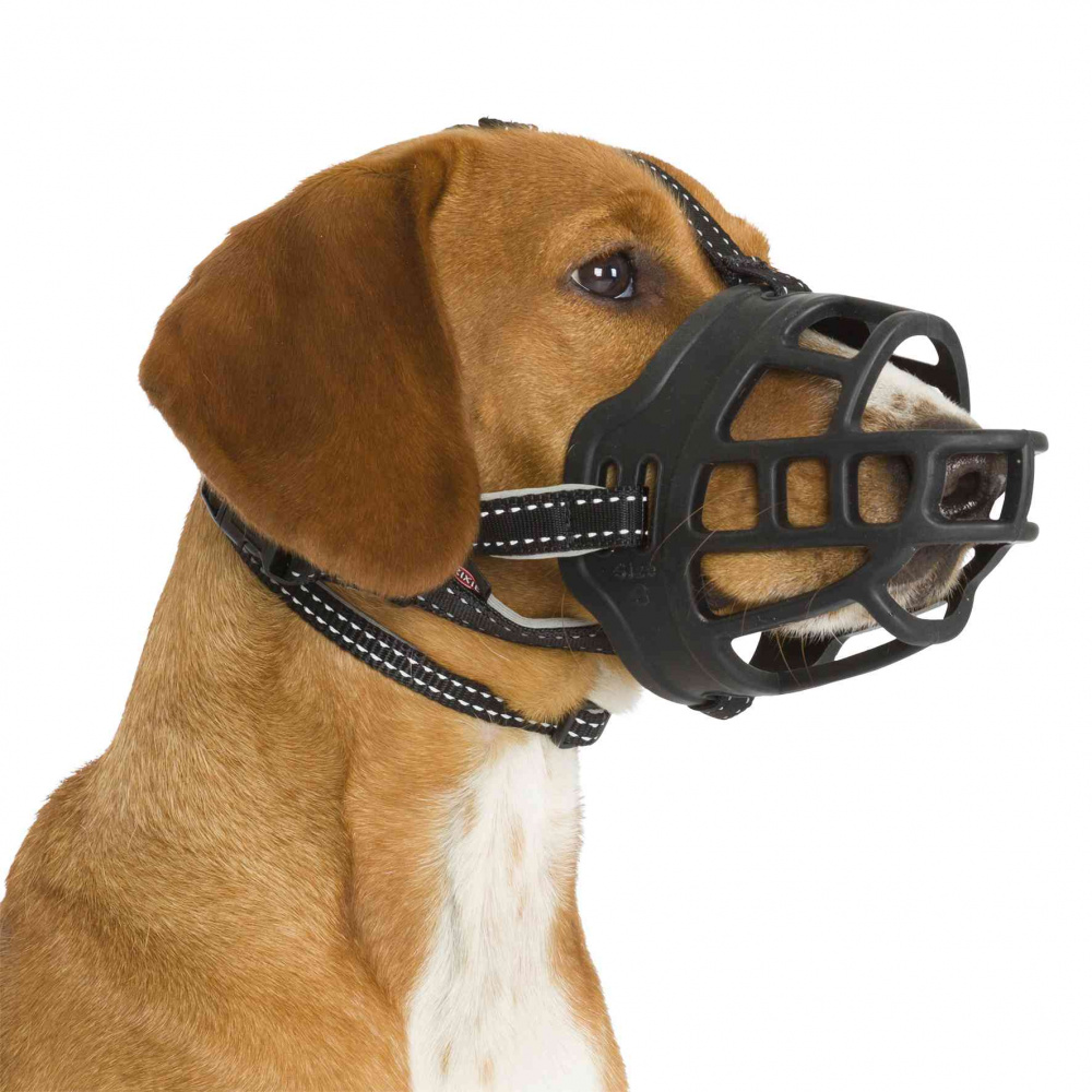 Trixie Muzzle Flex Maulkorb, Silikon schwarz