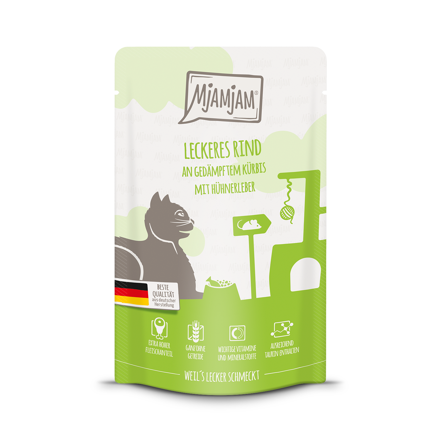 Mjamjam Katze Mahlzeit - Pouchie