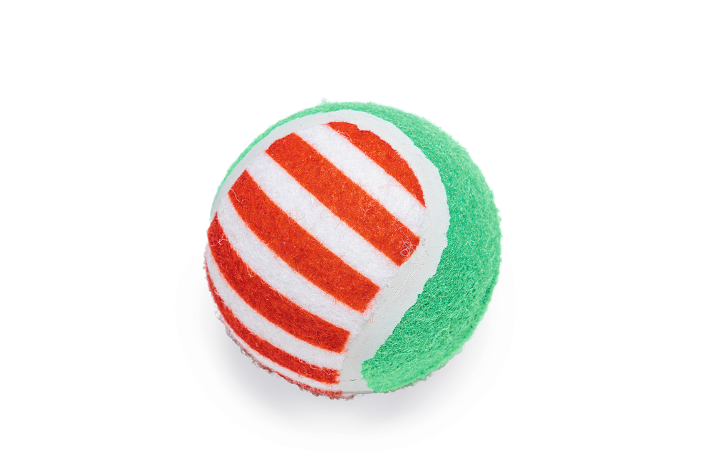 Beeztees Hundespielzeug Weihnachtstennisbälle ⌀6,3cm 3 St.