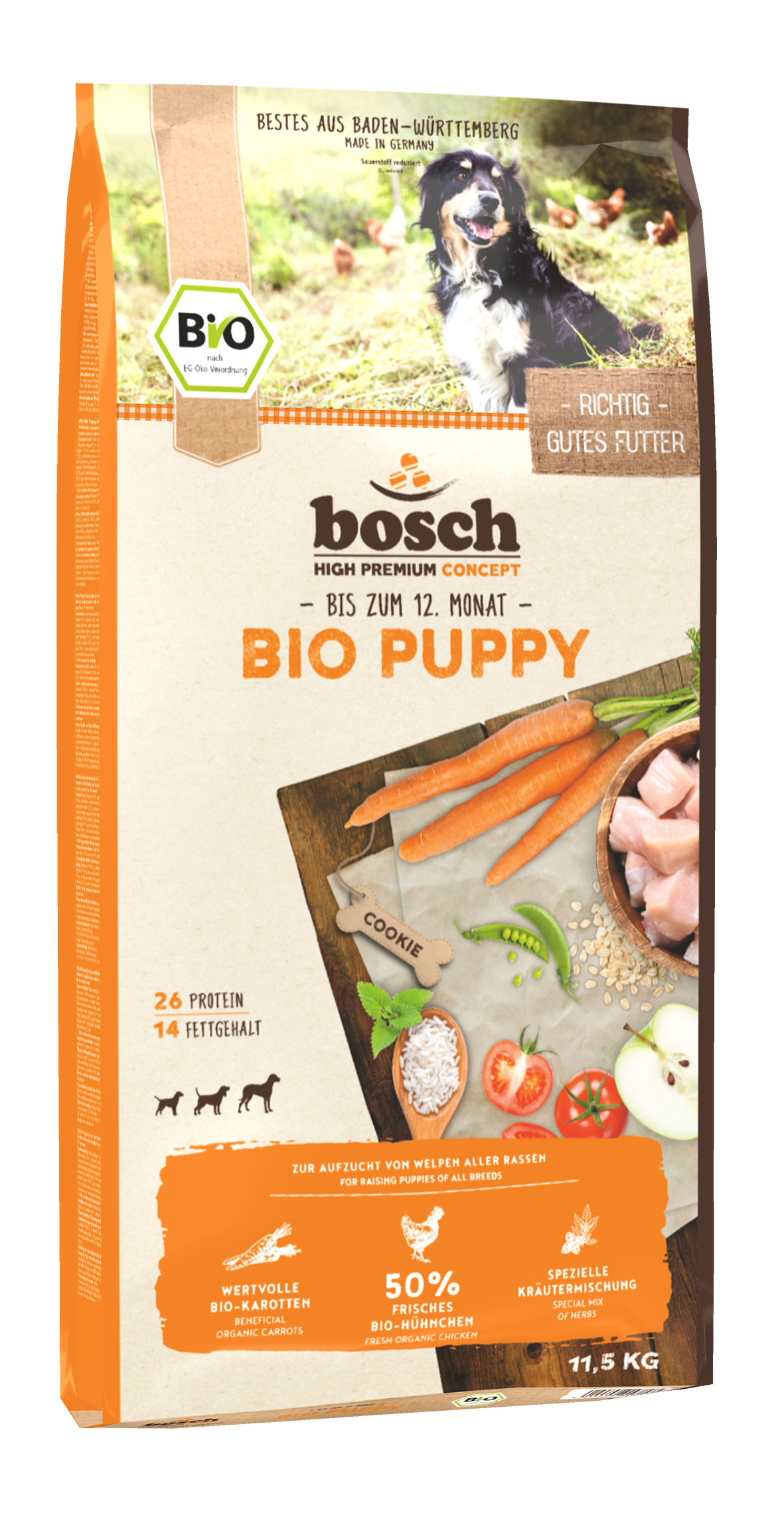 Bosch Bio Puppy Hühnchen+Karotten