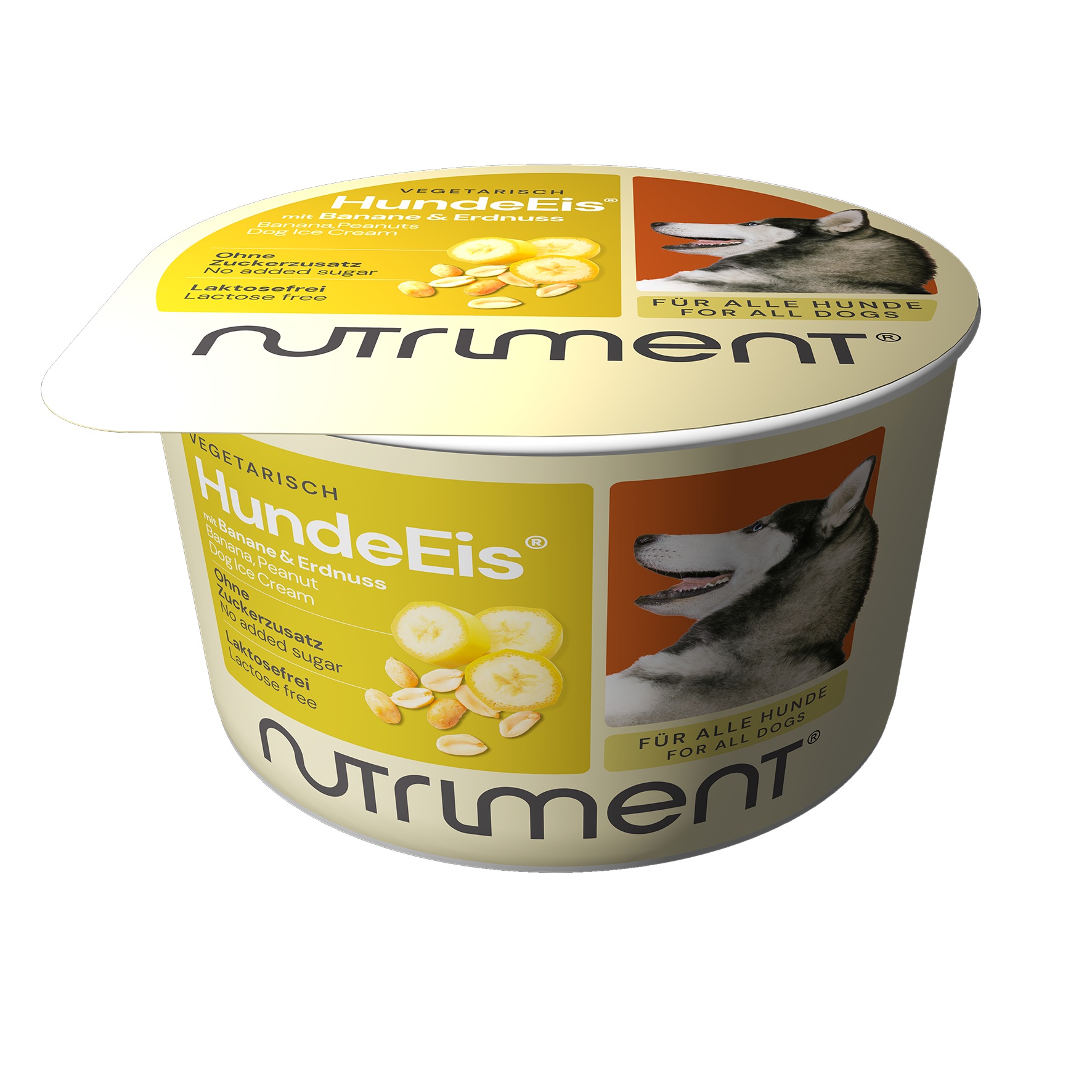 Nutriment HundeEis Vegetarisch im Becher 90ml
