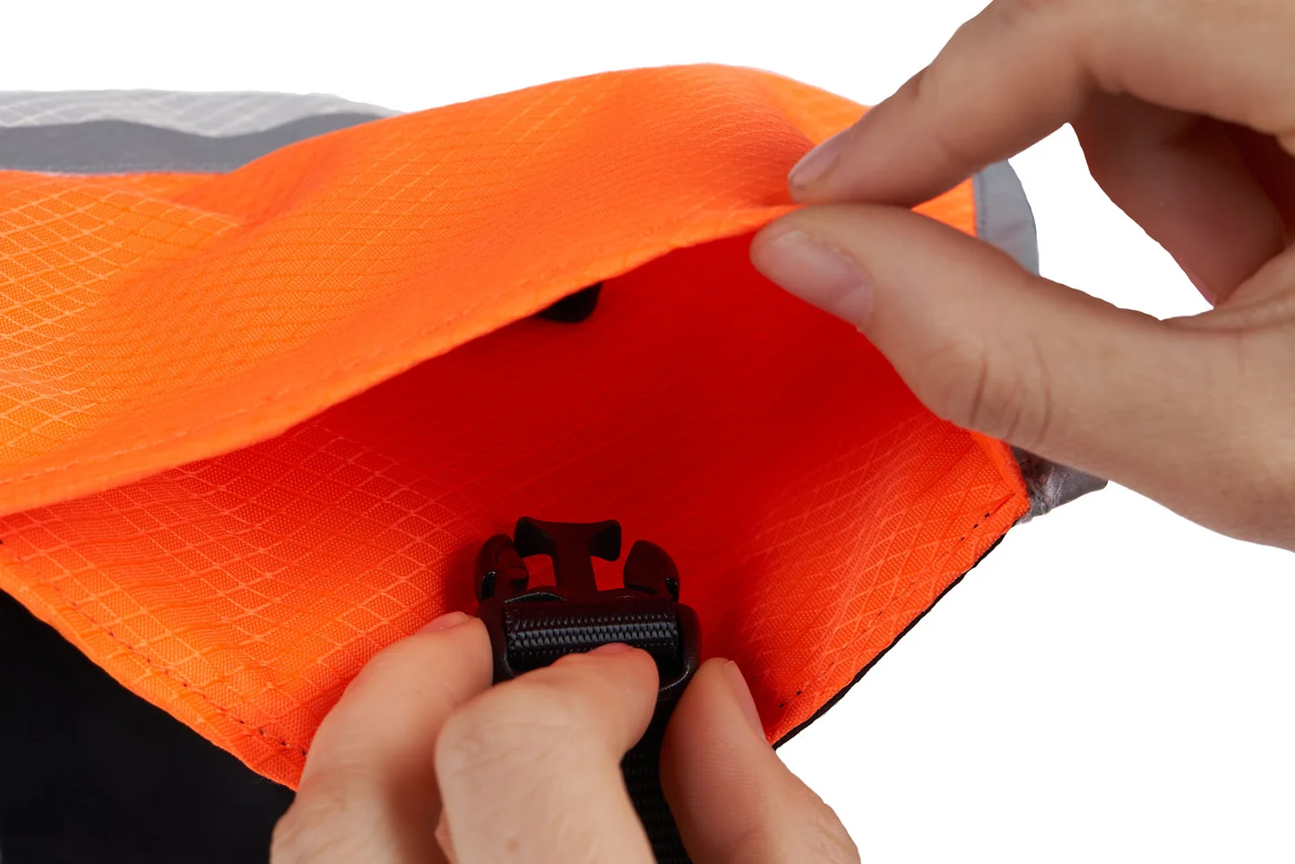Non-stop dogwear Protector Cover 2.0 white/black/orange