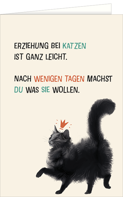 Pfotenglück Grußkarte (verschiedene Motive) Pfotenglück Grußkarte (verschiedene Motive)