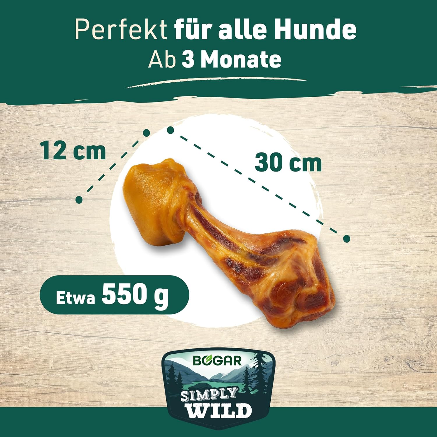 Bogar Simply Wild Mega Schinkenknochen XL