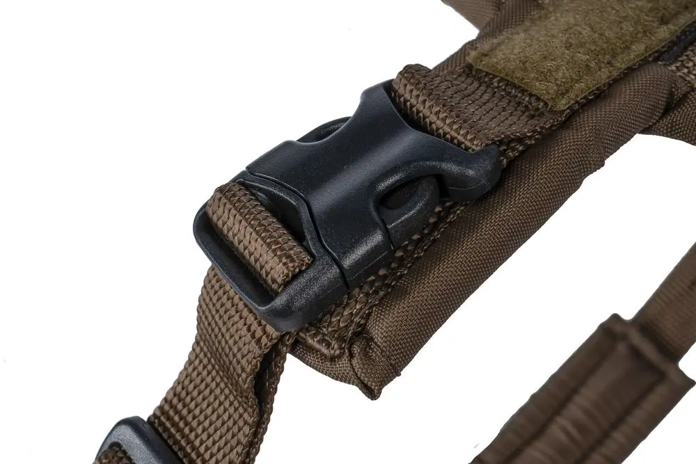 Non-stop dogwear Line Harness Long WD olive